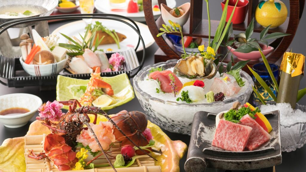 白良荘グランドホテルの食事